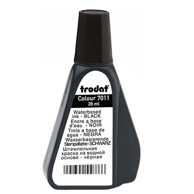 7011_black.png Trodat Ink 28ml Black