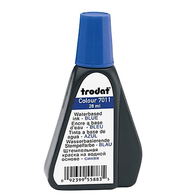 7011_blue.png Trodat Ink 28ml Blue