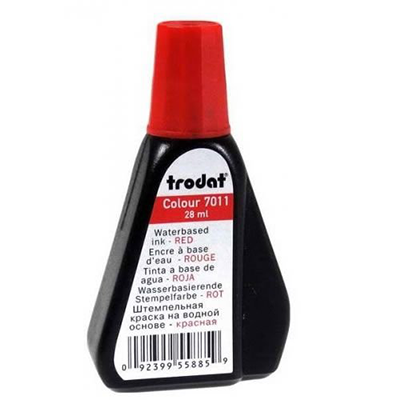 7011_red.png Trodat Ink 28ml Red
